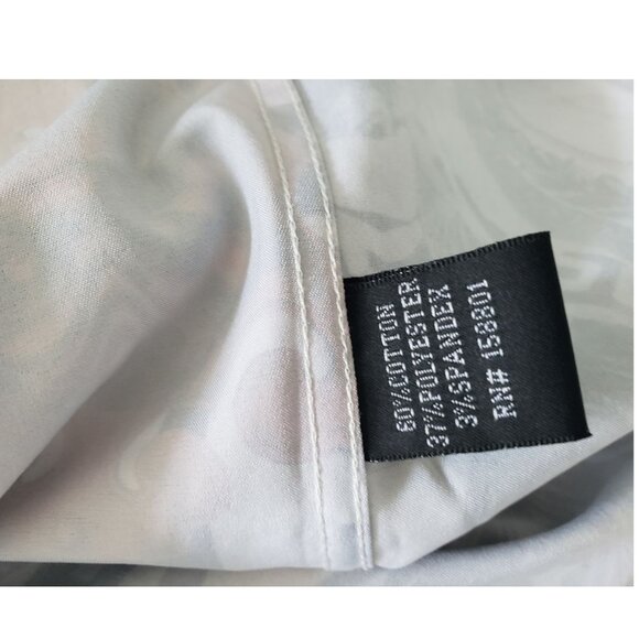 Pavini Mens Long Sleeve Printed Button Up shirt Size Medium - Picture 9 of 9